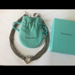 Tiffany & Co Sterling Silver Heart Necklace